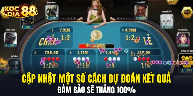 Cập nhật một số cách dự đoán kết quả đảm bảo sẽ thắng 100% 