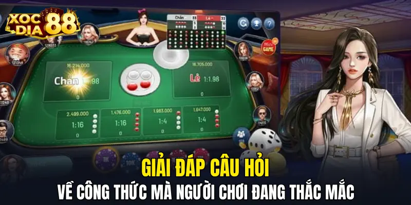 Giải đáp câu hỏi về công thức mà người chơi đang thắc mắc 